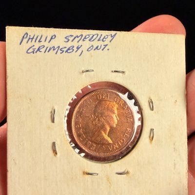 1962 CA Bronze One Cent Coin