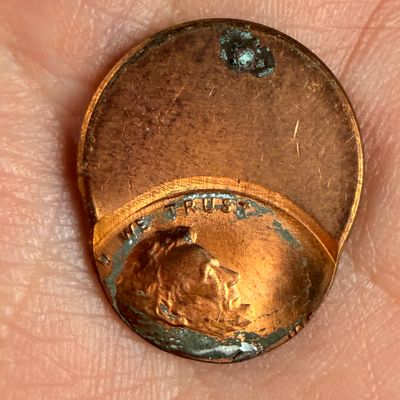 US Lincoln Cent Off-Center Strike Mint Error