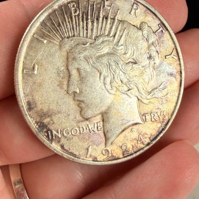 1924 US Peace Silver Dollar