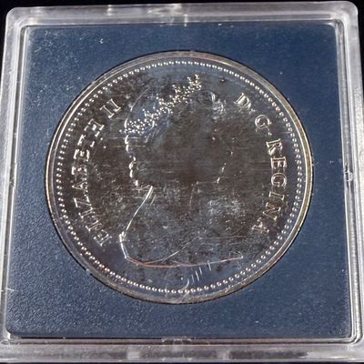 1981 Canada Nickel Dollar Canadian Pacific Railway Centennial