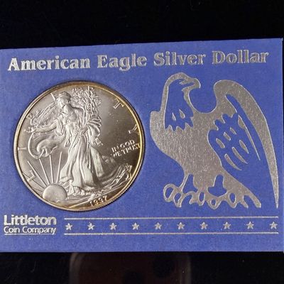 1997 US American Eagle One Ounce Silver Dollar