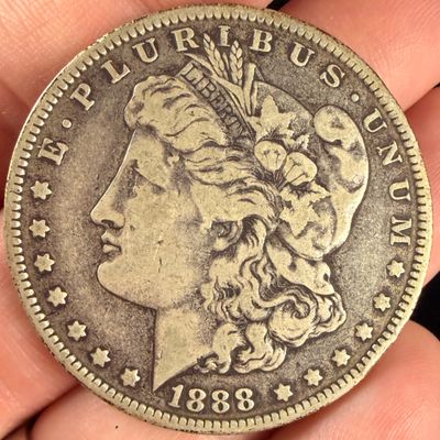 US 1888-O Morgan Silver Dollar