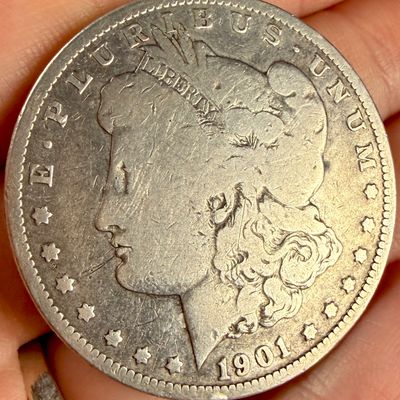 1901-O US Morgan Silver Dollar