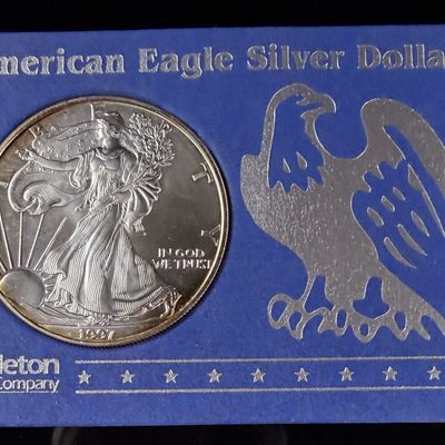 US 1997 American Eagle $1 Silver Bullion Coin