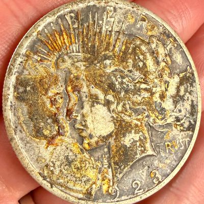 US 1923 Peace Silver Dollar