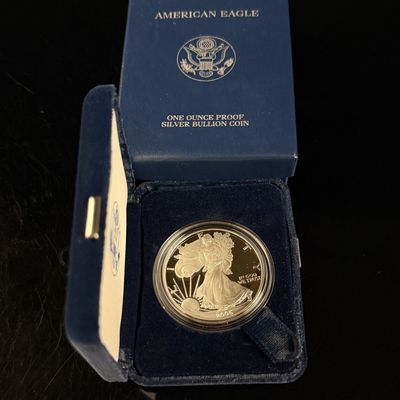 2006-W United States Mint American Eagle One Ounce Silver Proof Coin