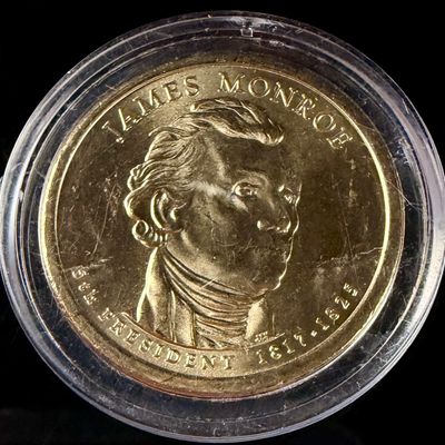 2008 US James Monroe Presidential $1 Coin