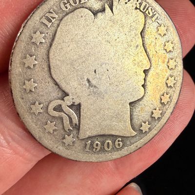 US 1906-D Barber Silver Half Dollar