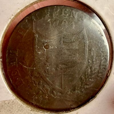 UK 1794 Gloucestershire Gloucester City Halfpenny Conder Token DH 12