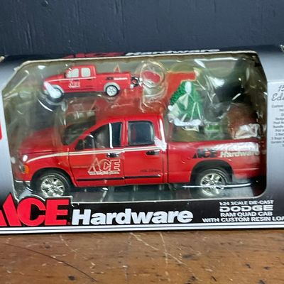 Sale Photo Thumbnail #170: Racing Champions Ace Hardware 15th Edition Dodge Ram Quad Cab 1:24 Scale Die-cast Truck