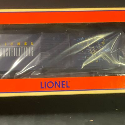 Sale Photo Thumbnail #23: Lionel 6-26717 Hi-Cube Orion Constellation Boxcar with LED Lighting in Original Packaging