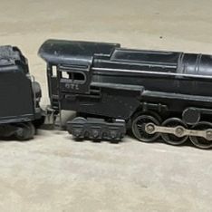 Sale Photo Thumbnail #115: Lionel Postwar O Gauge 671 S-2 Steam Turbine Locomotive and 671W Whistling Tender