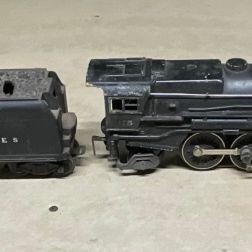 Sale Photo Thumbnail #84: Lionel Postwar No. 675 Steam Locomotive and No. 2466WX Whistle Tender