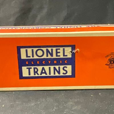 Sale Photo Thumbnail #56: Lionel O Gauge No. 3650 Searchlight Extension Car with Original Box