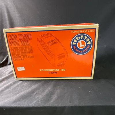 Sale Photo Thumbnail #99: Lionel Powerhouse 180 Power Supply Model 6-22983 in Original Box