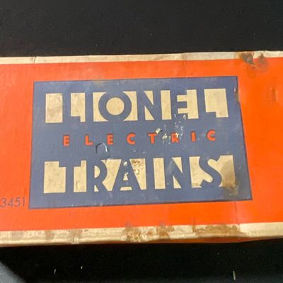 Sale Photo Thumbnail #13: Lionel No. 3451 Automatic Lumber Car with Original Box