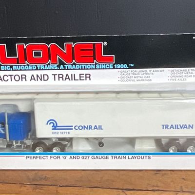 Sale Photo Thumbnail #160: Lionel 6-12778 Conrail Tractor and Trailer