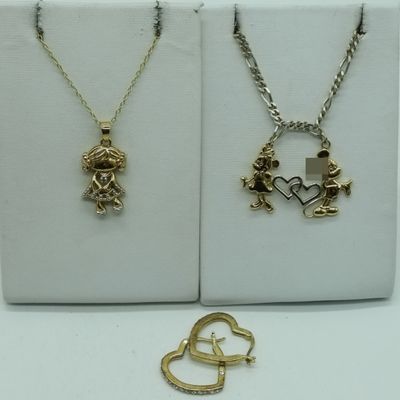 Disney Sterling Mickey & Minnie Necklace & More