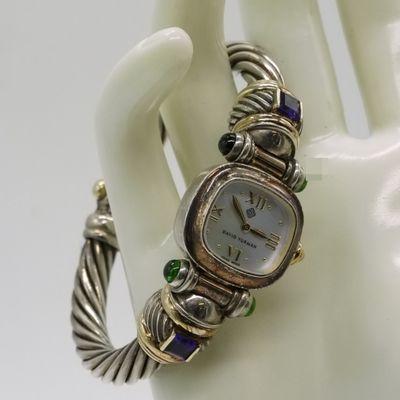 David Yurman Sterling Watch Bracelet