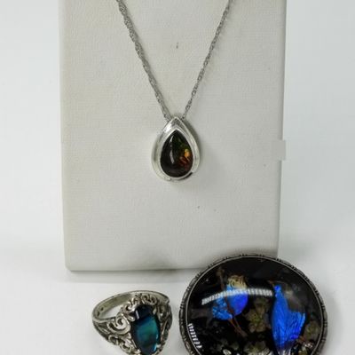 Opal & Abalone Sterling Jewelry