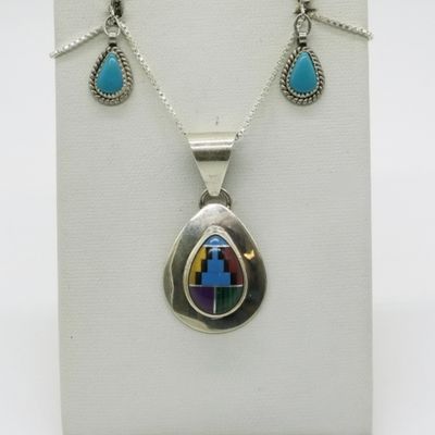 Native American Sterling Jewelry Lot
