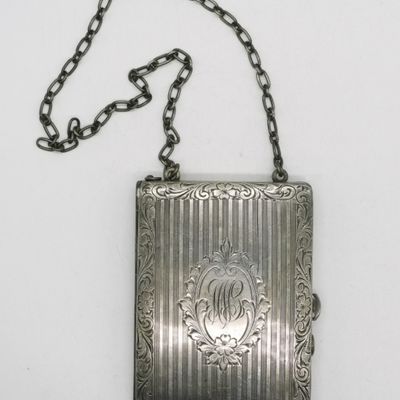 Sterling Silver Chain Purse - Vintage