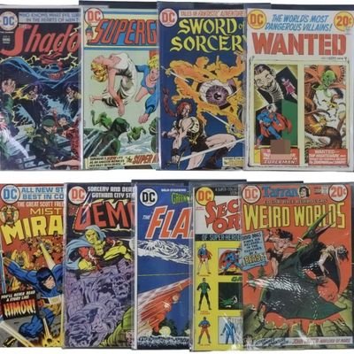 Sale Photo Thumbnail #147: 9-DC 20c Comic Mix