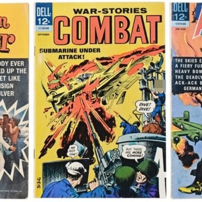 Sale Photo Thumbnail #368: 3-Dell Vintage 12c Comics