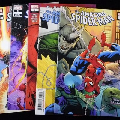 Sale Photo Thumbnail #306: (5) Marvel Comics The Amazing Spider-Man