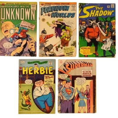 5-Unique Vintage Comics - Must See