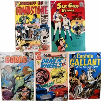 Sale Photo Thumbnail #181: 5-Charlton Vtg Comics