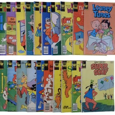 Sale Photo Thumbnail #140: 20-Whitman Comic Lot - FUN
