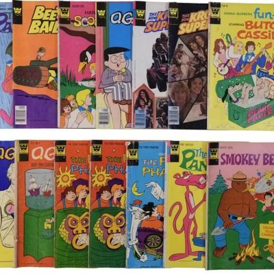 Sale Photo Thumbnail #142: 14-Whitman Comic Lot  - FUN