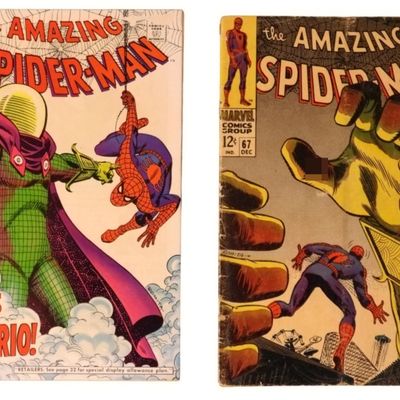2-1968 Amazing Spider-Man #66 & #67 Marvel