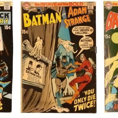 3- Brave and the Bold DC Lot