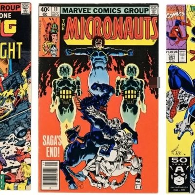 Sale Photo Thumbnail #371: 3-Marvel Comics: The Thing, Micronauts