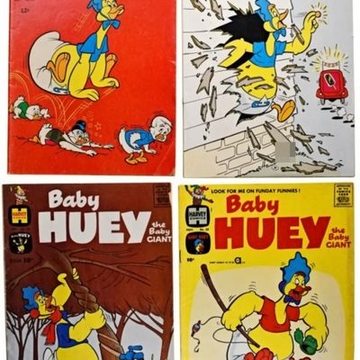 Sale Photo Thumbnail #173: 4-Baby Huey Harvey Comics