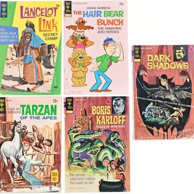 Sale Photo Thumbnail #383: 5-Vintage Gold Key Comics - Dark Shadows