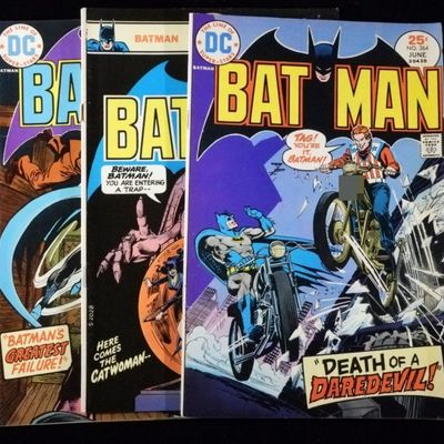 Sale Photo Thumbnail #297: 3- DC Batman Comics; # 264, 265, and 266