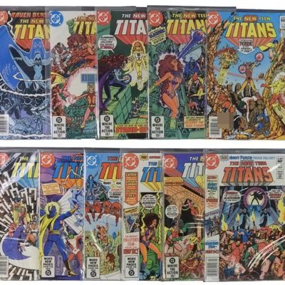 Sale Photo Thumbnail #149: 11-New Teen Titans DC Lot