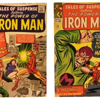 2-1964 Tales of Suspense #55 & #56