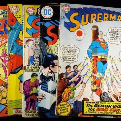 Sale Photo Thumbnail #328: Karate Kid #1 & (4) DC Superman Comics
