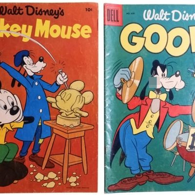 Sale Photo Thumbnail #354: 2-Dell 10c Vintage Comics