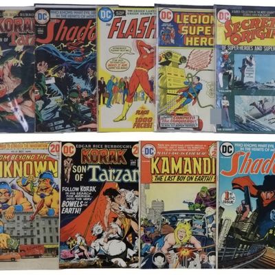Sale Photo Thumbnail #146: 9-DC 20c Comic Mix