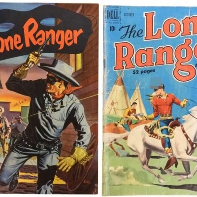 Sale Photo Thumbnail #361: 2-Dell 10c Vintage Comics
