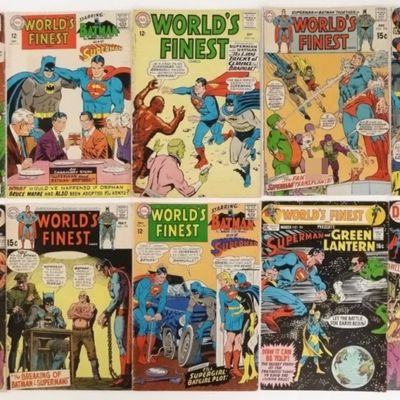 Sale Photo Thumbnail #214: 10-World's Finest Superman DC Lot
