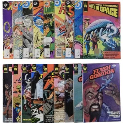 Sale Photo Thumbnail #143: 18-Whitman Comics - FUN SPACE LOT