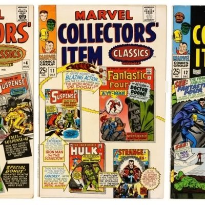 Sale Photo Thumbnail #230: 3-Marvel Collectors' Item Classics Lot