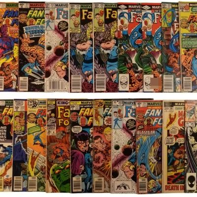 Sale Photo Thumbnail #119: 23-Fantastic Four Marvel Lot