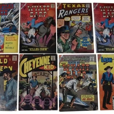 Sale Photo Thumbnail #189: 8-Charlton Western Comics 50's / 60's